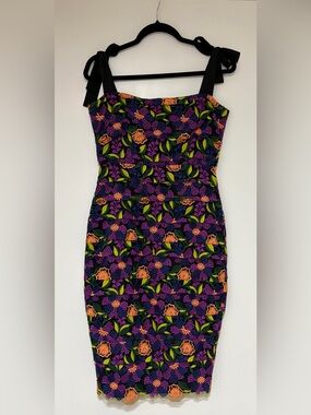 Luba by Hannah Payne Colorful Floral Dress Size 4